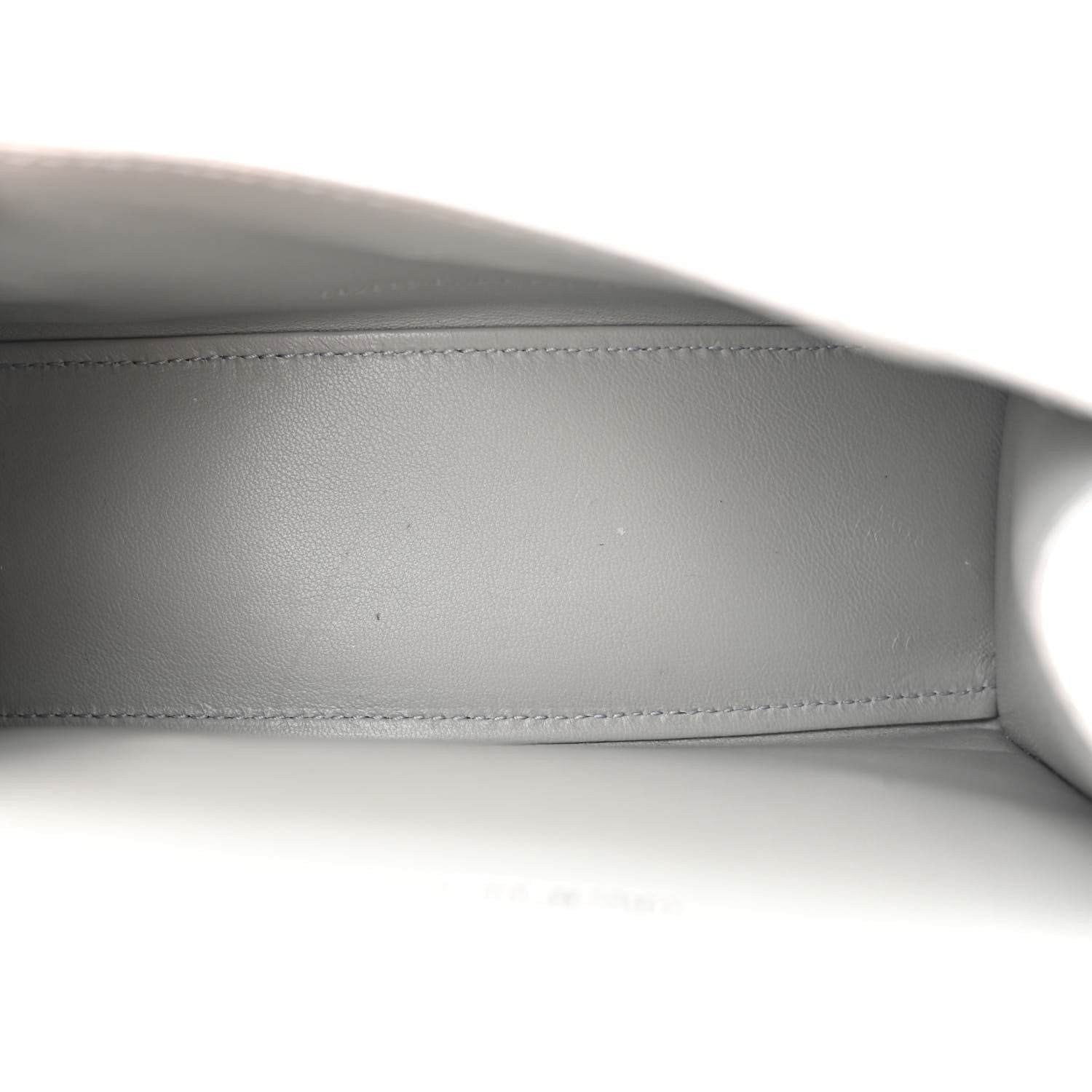 Balenciaga Sparkling Fabric Hourglass Top Handle Bag XS Silver 5 of 13