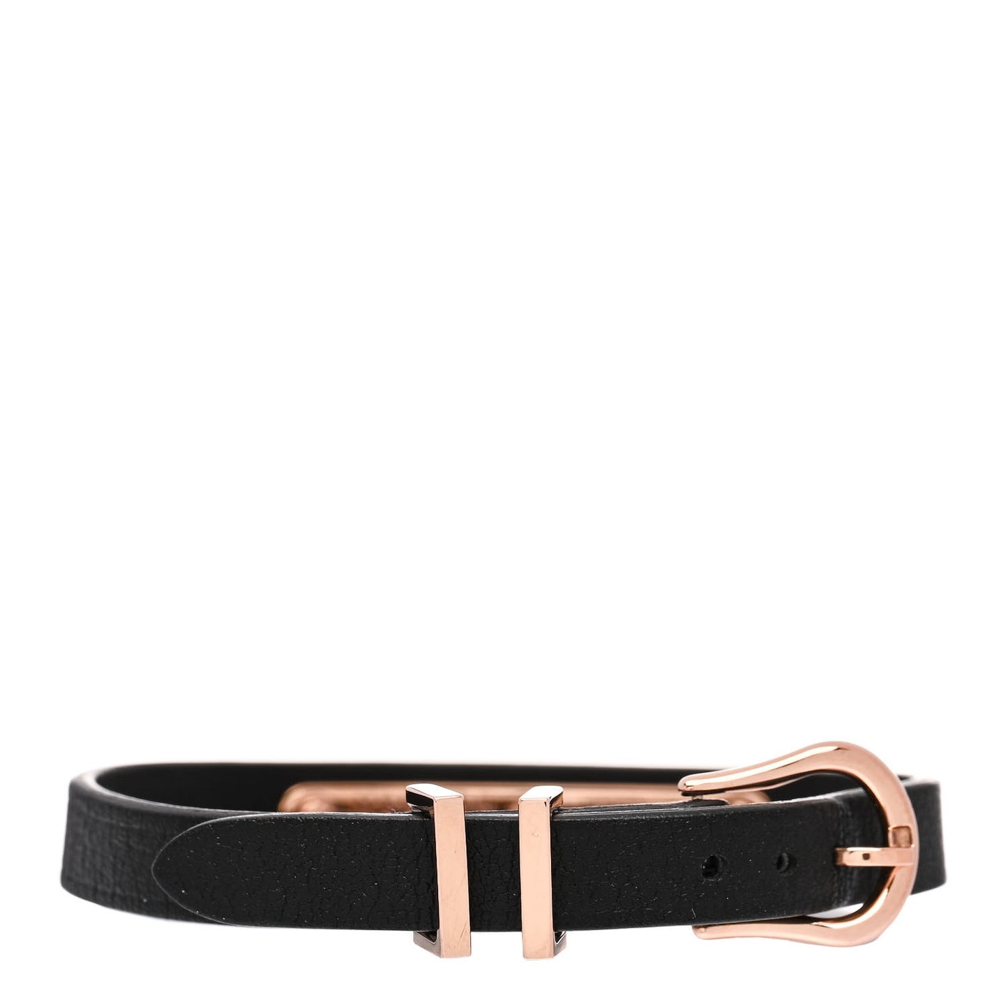 18K Rose Gold Swift Diamond Kelly Pave Bracelet Black
