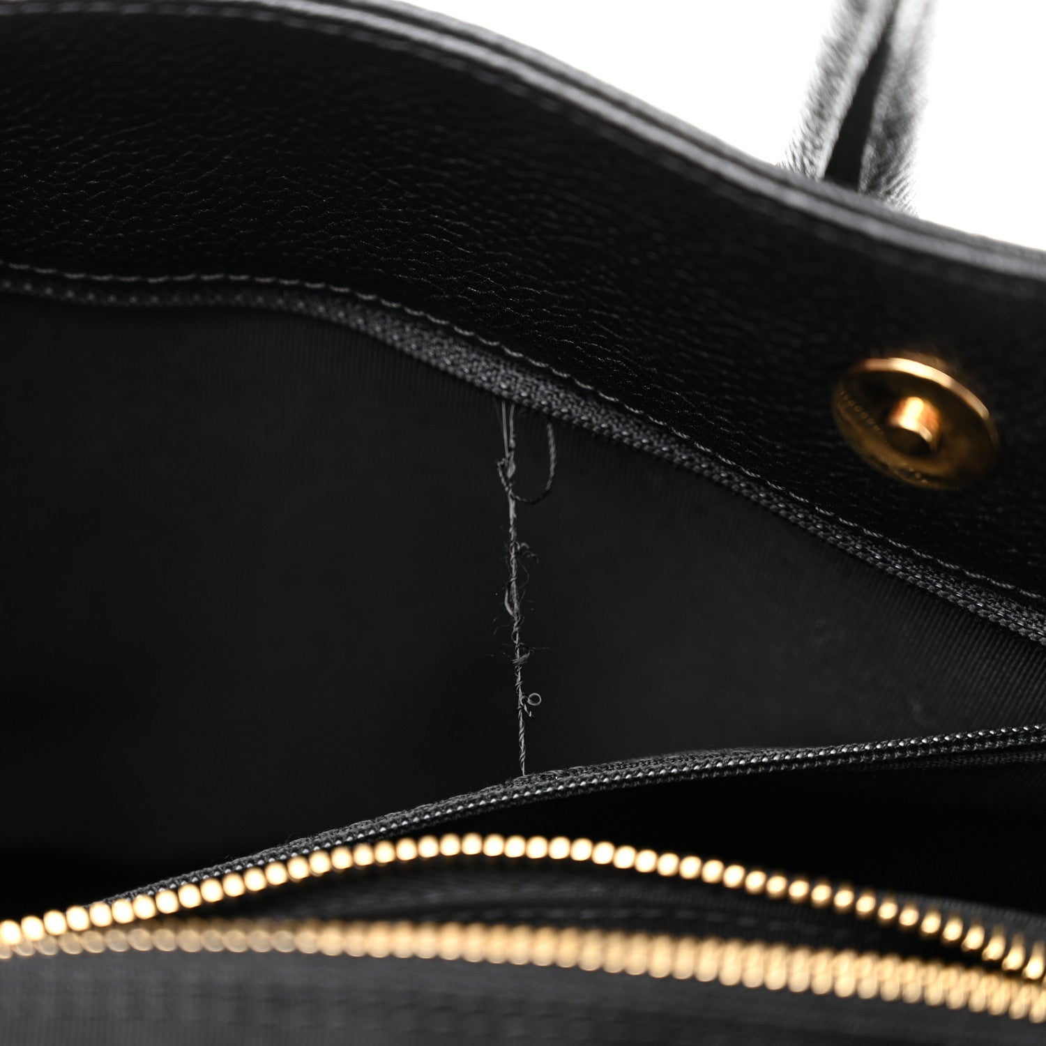 Chanel Calfskin Cerf Executive Shopper Tote Black 16 of 16