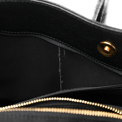 Chanel Calfskin Cerf Executive Shopper Tote Black 16 of 16