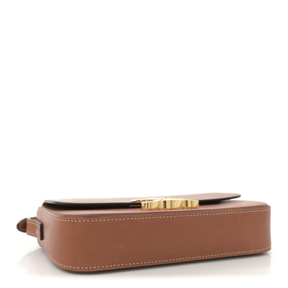 Celine Shiny Calfskin Triomphe Shoulder Bag Tan 4 of 11