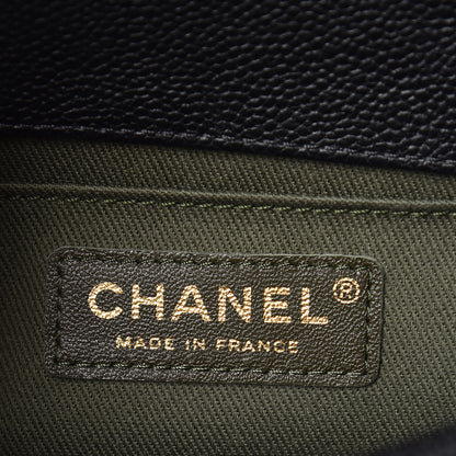 Chanel Caviar Quilted Small Boy Flap Black 6 of 13