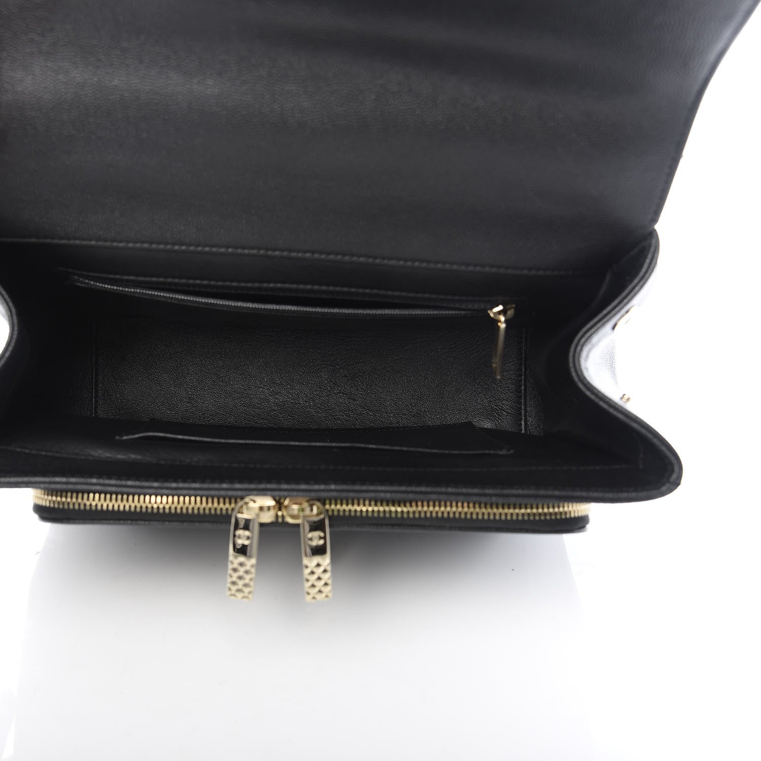 Chanel Caviar Quilted Large Business Affinity Flap Black 5 of 10