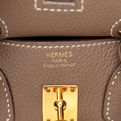 Hermes Togo Birkin 25 Etoupe 6 of 18