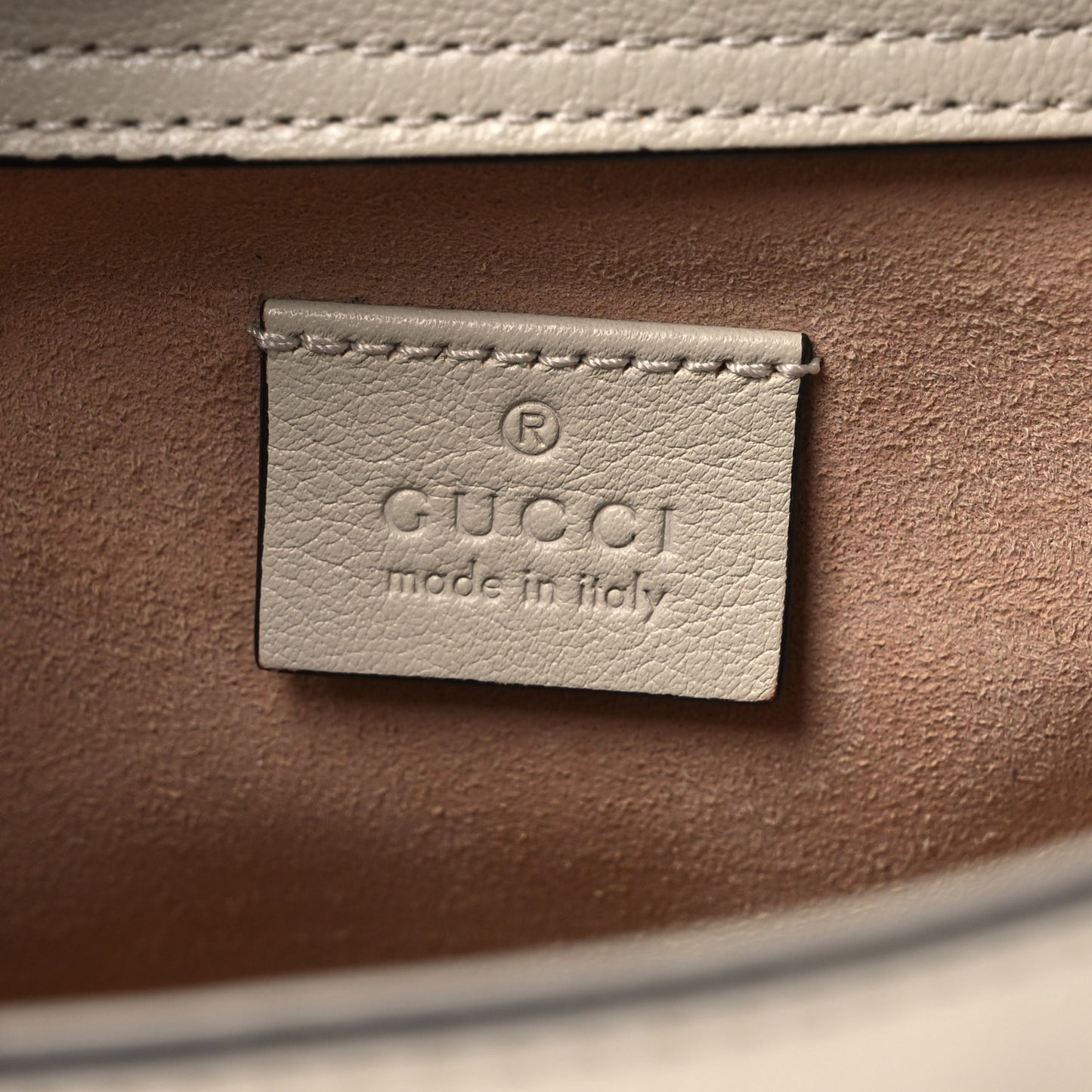 Wonka Grain Calfskin Mini Diana Tote Bag Mystic White