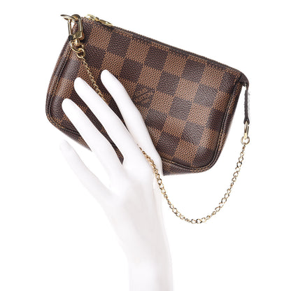 Louis Vuitton Damier Ebene Mini Pochette Accessories 2 of 9