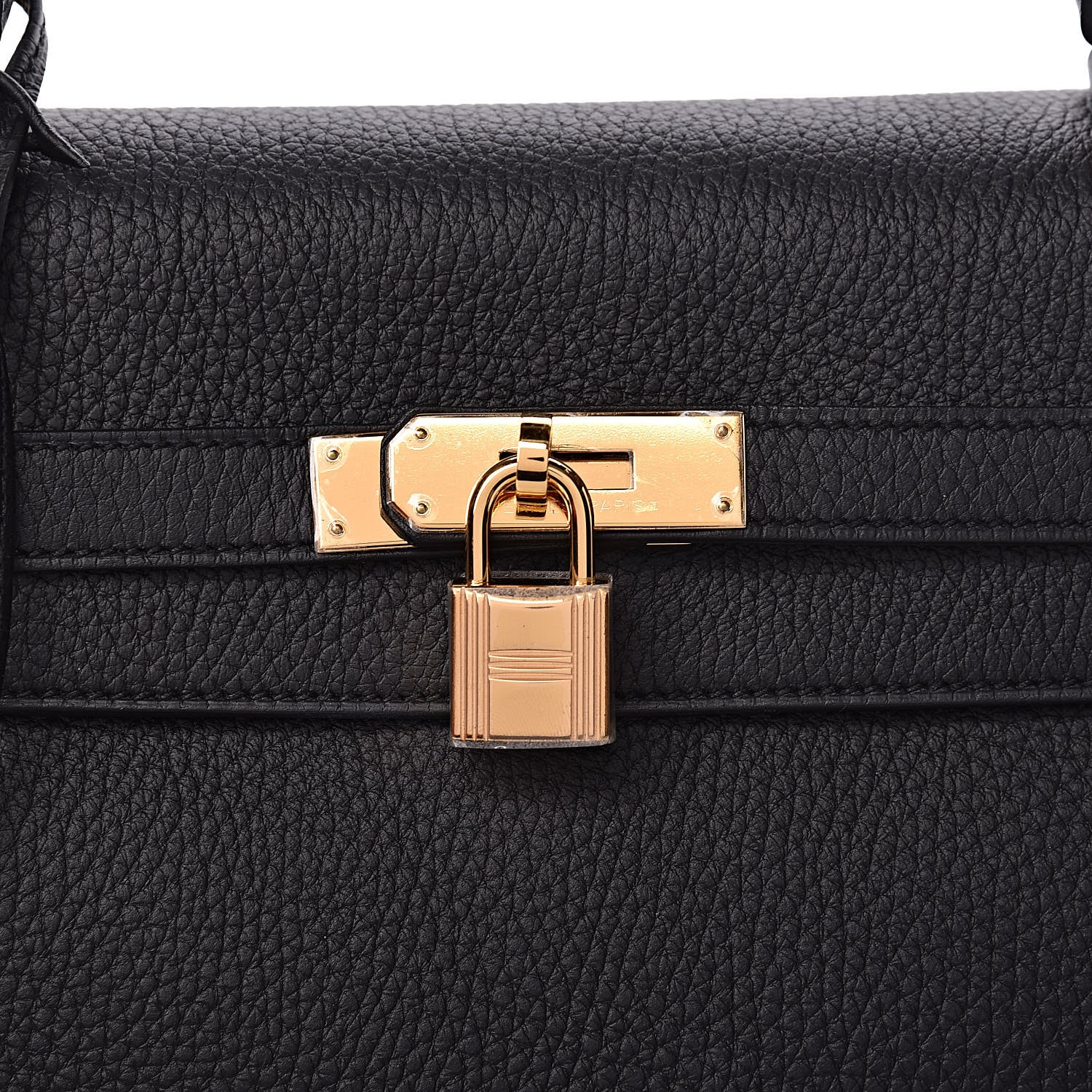 Hermes Togo Kelly Retourne 35 Black 10 of 11