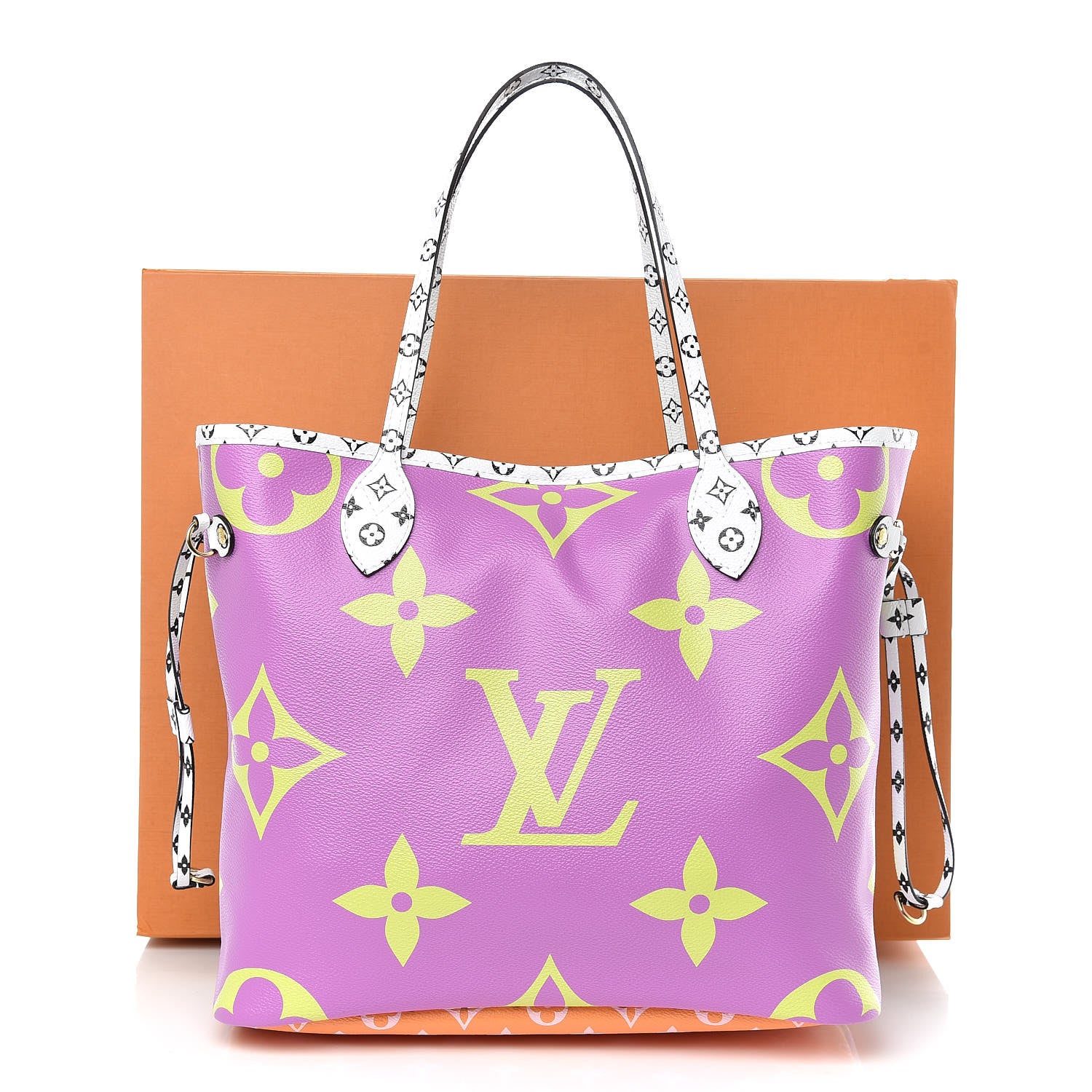 Louis Vuitton Monogram Giant Neverfull MM Pink Lilac 11 of 11