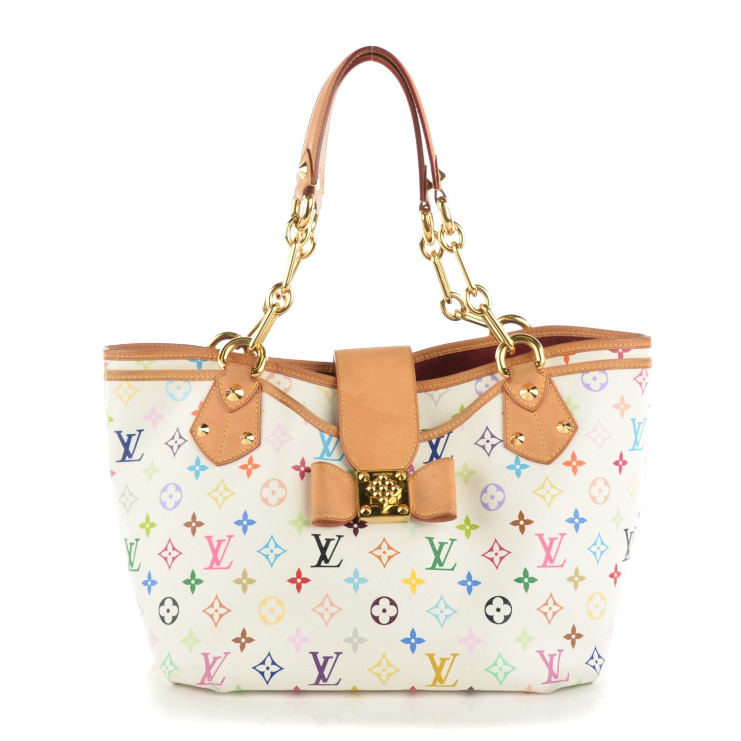 Louis Vuitton Monogram Multicolor Annie GM White 1 of 11