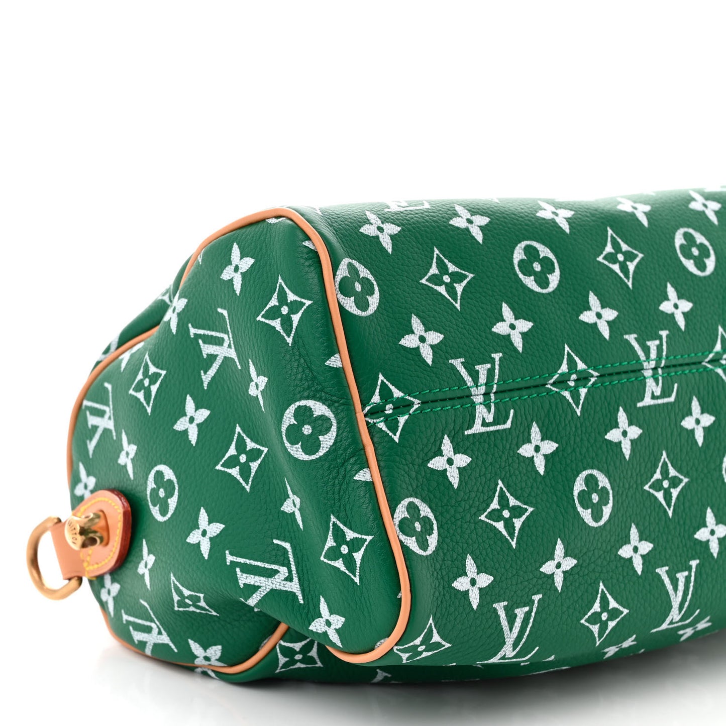 Calfskin Monogram Speedy P9 Bandouliere 25 Green