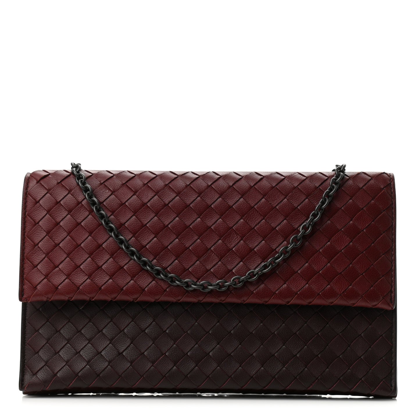 Nappa Intrecciato Wallet Bag Gigolo Red