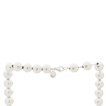 Tiffany Sterling Silver 10mm Hardwear Ball Necklace 24.5" 5 of 6