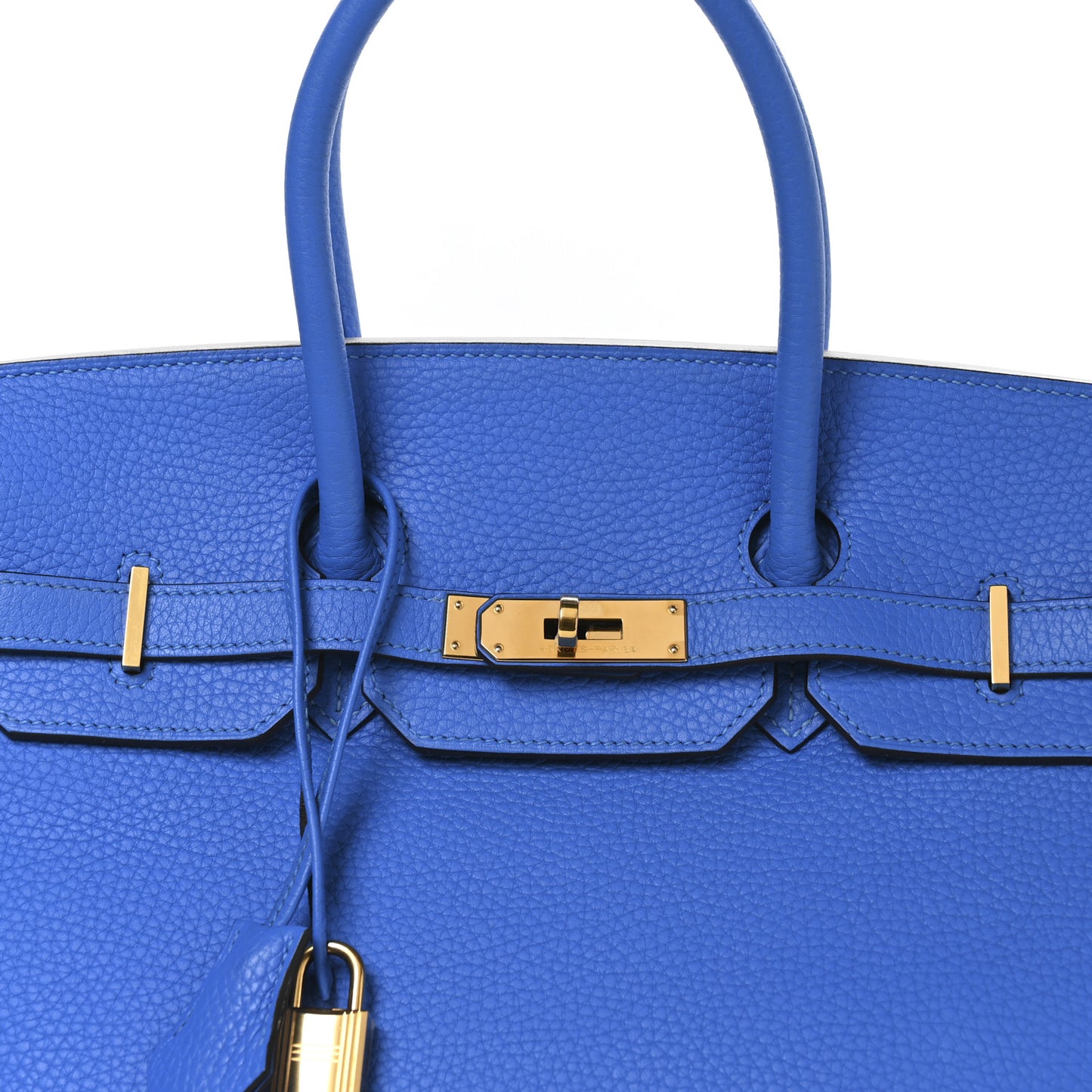 Togo BIRKIN 35 Bleu Hydra