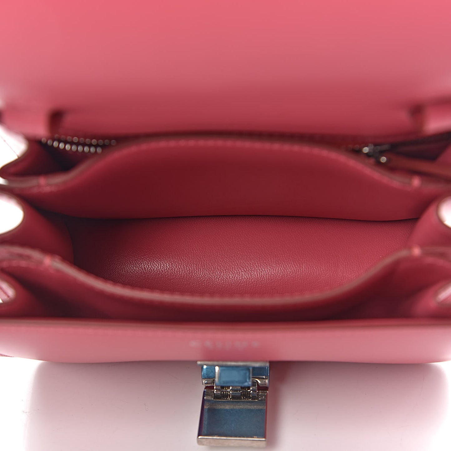Box Calfskin Small Classic Box Flap Bag Bubble