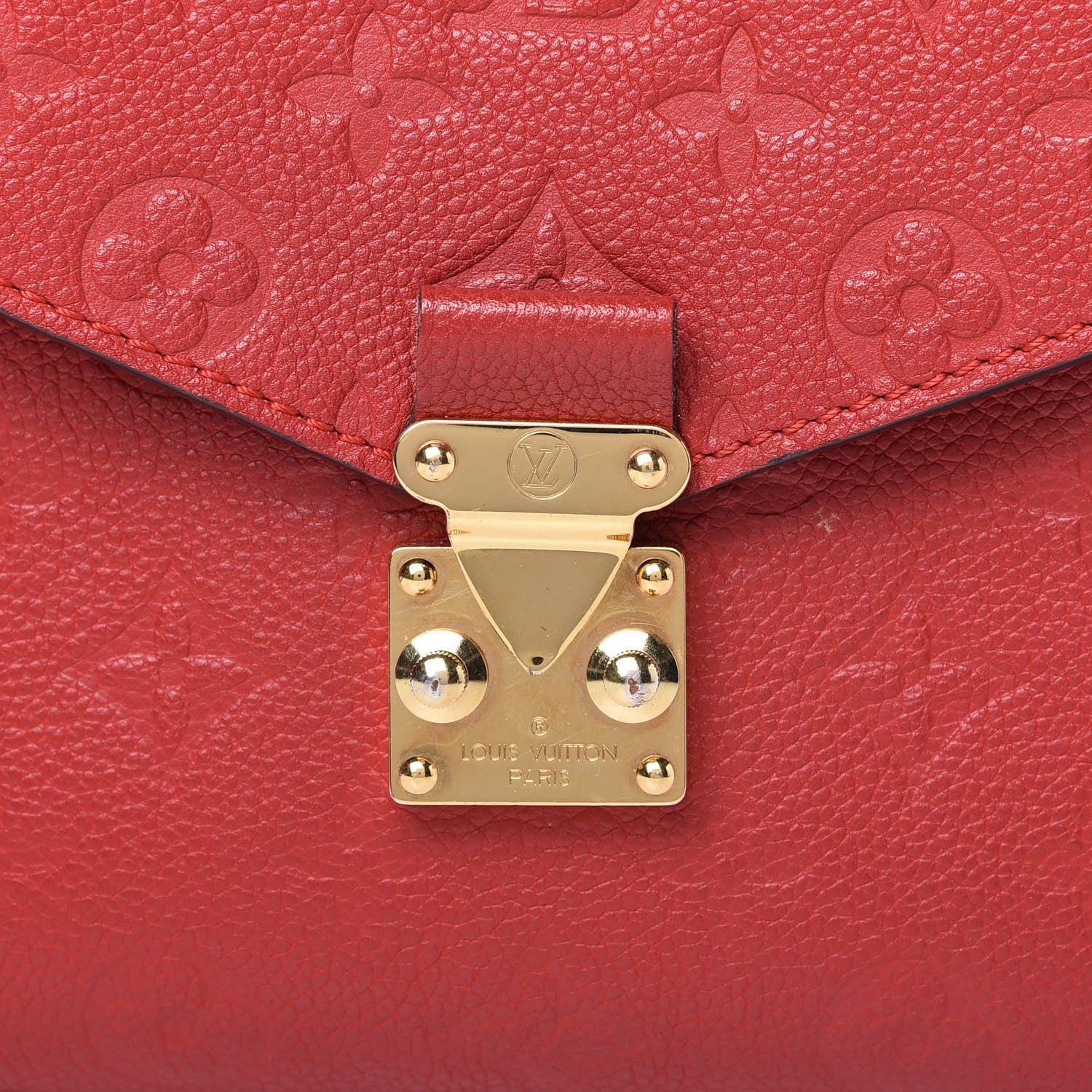 Louis Vuitton Empreinte Pochette Metis Scarlet 9 of 9
