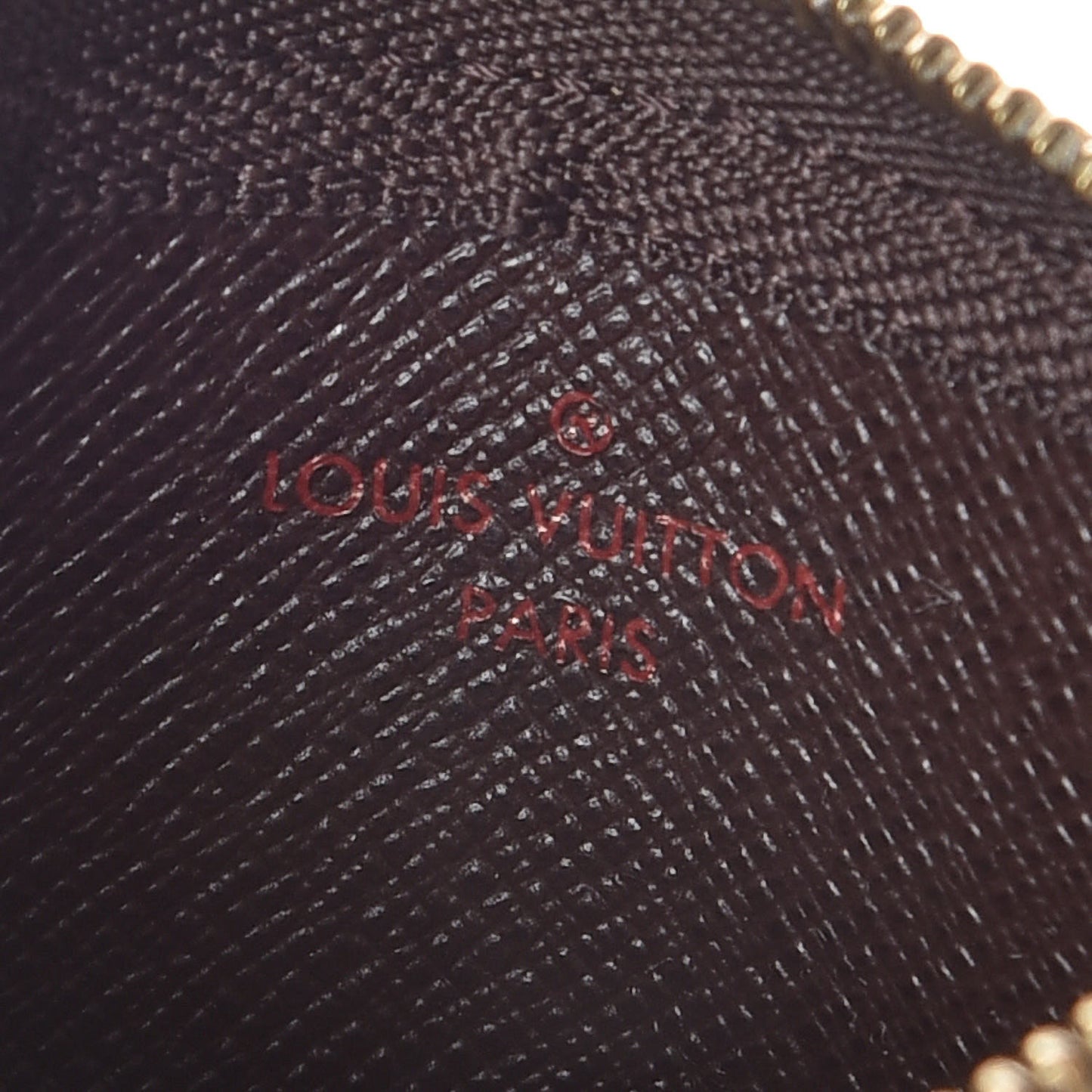 Damier Ebene Key Pouch