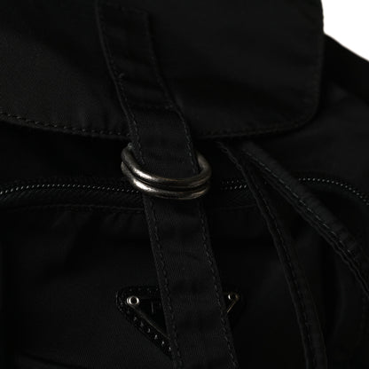 Prada Nylon Vela Mini Cinch Backpack Black 12 of 15