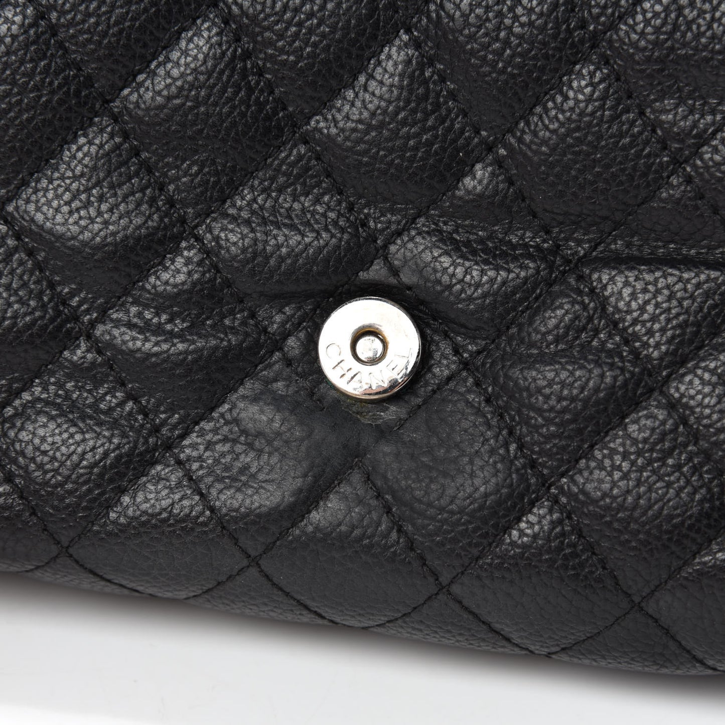 Grained Calfskin Quilted 2.55 Reissue Flap Belt Bag Clutch Black