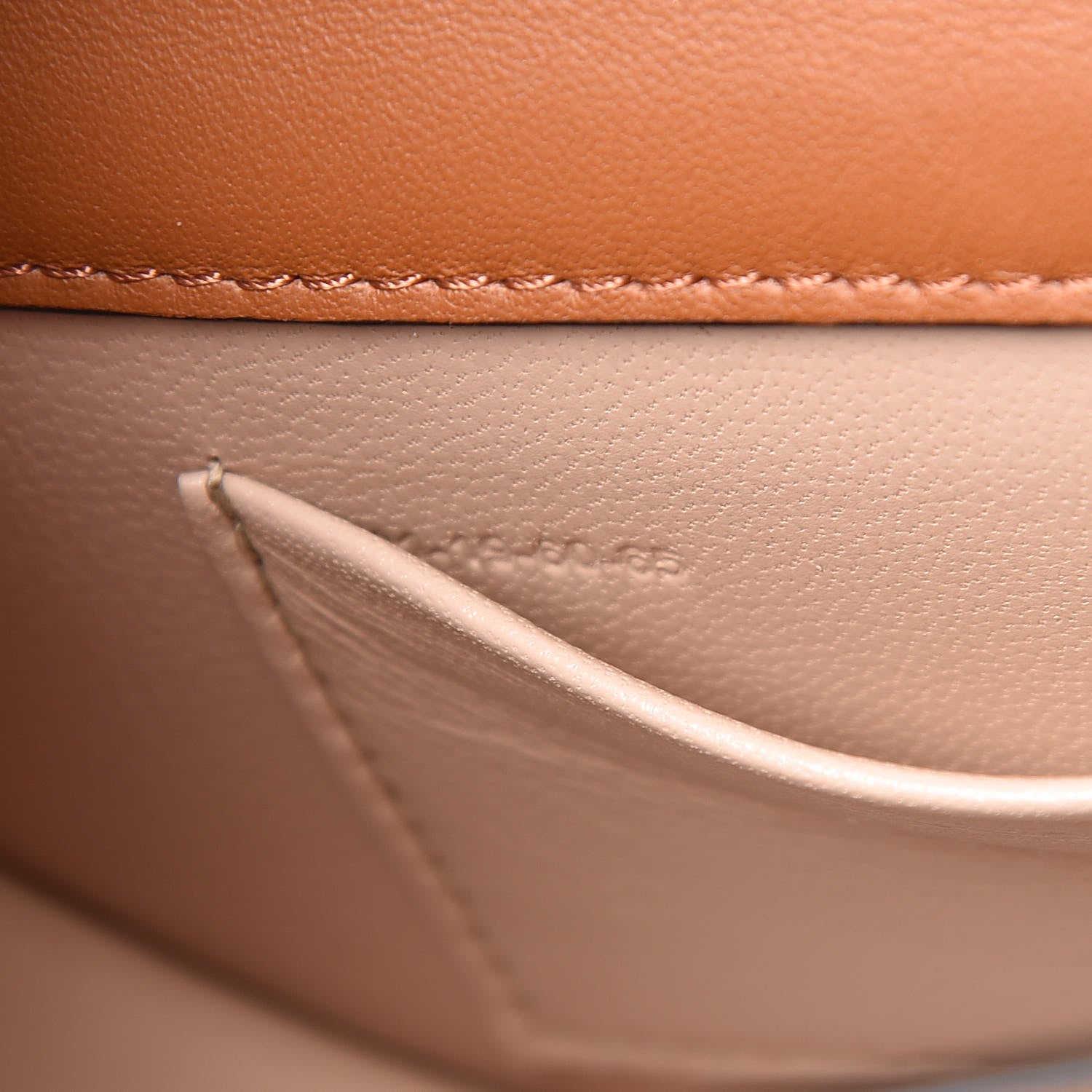 Chloe Spazzolato Sfumato Lambskin Calfskin Small Nile Bracelet Minaudiere Bag Caramel 8 of 11