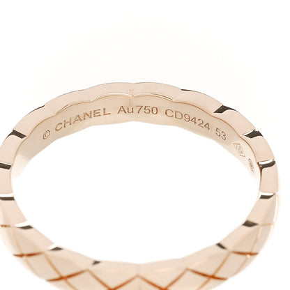 Chanel 18K Beige Gold Mini Coco Crush Ring 53 6.25 4 of 5