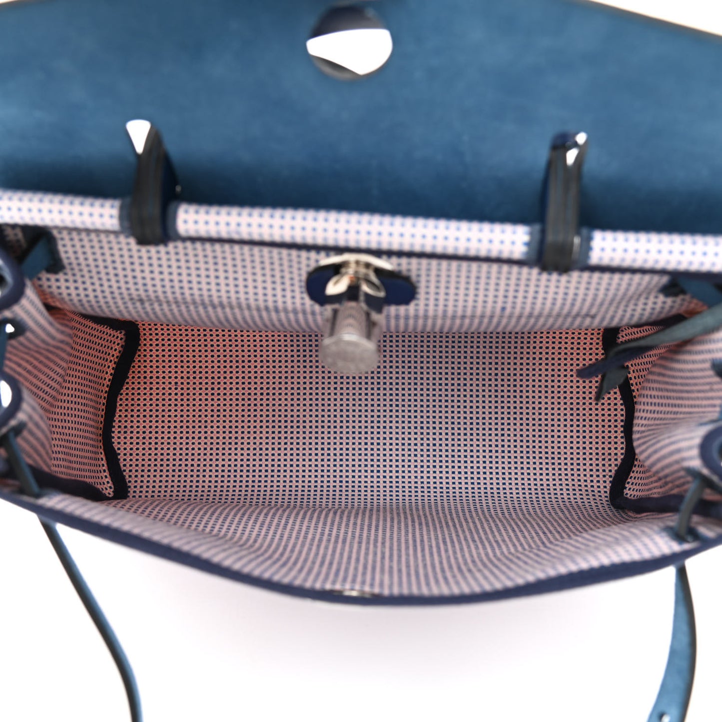 Criss Viking Vache Hunter Herbag Zip Retourne 31 PM Ecru Mauve Bleu