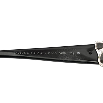Chanel Gripiox CC Sunglasses 5181-B-A Black 5 of 7