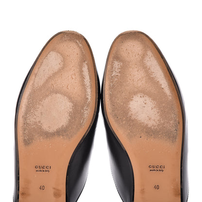 Gucci Calfskin Womens Princetown Slippers 40 Black 14 of 16
