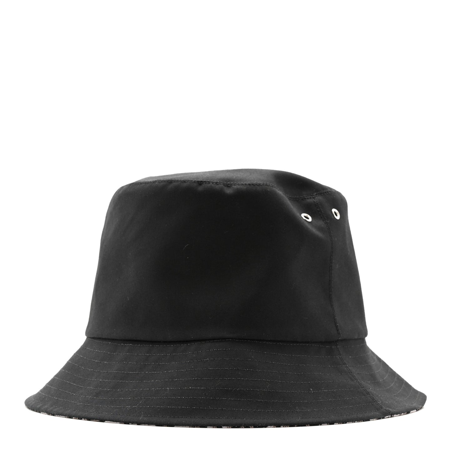 Oblique Reversible Teddy-D Brim Bucket Hat 59 Black