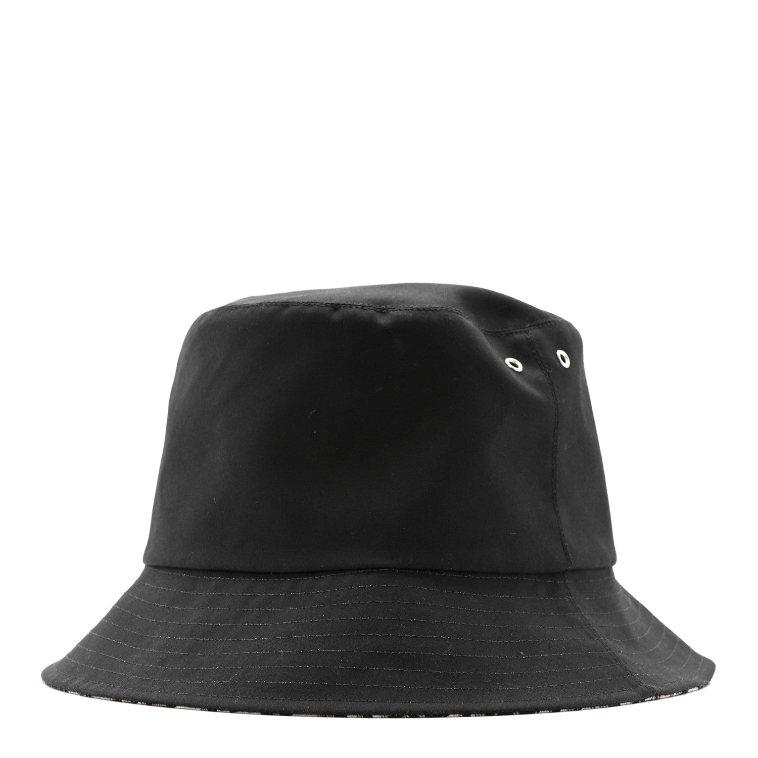 Christian Dior Oblique Reversible Teddy-D Brim Bucket Hat 59 Black 1 of 14
