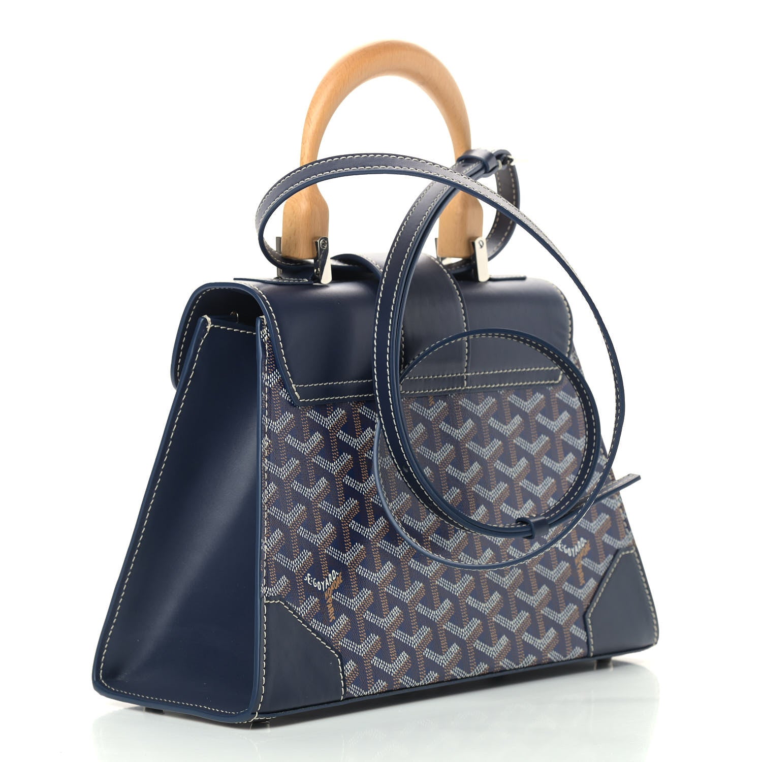 Goyard Goyardine Saigon PM Navy 2 of 9