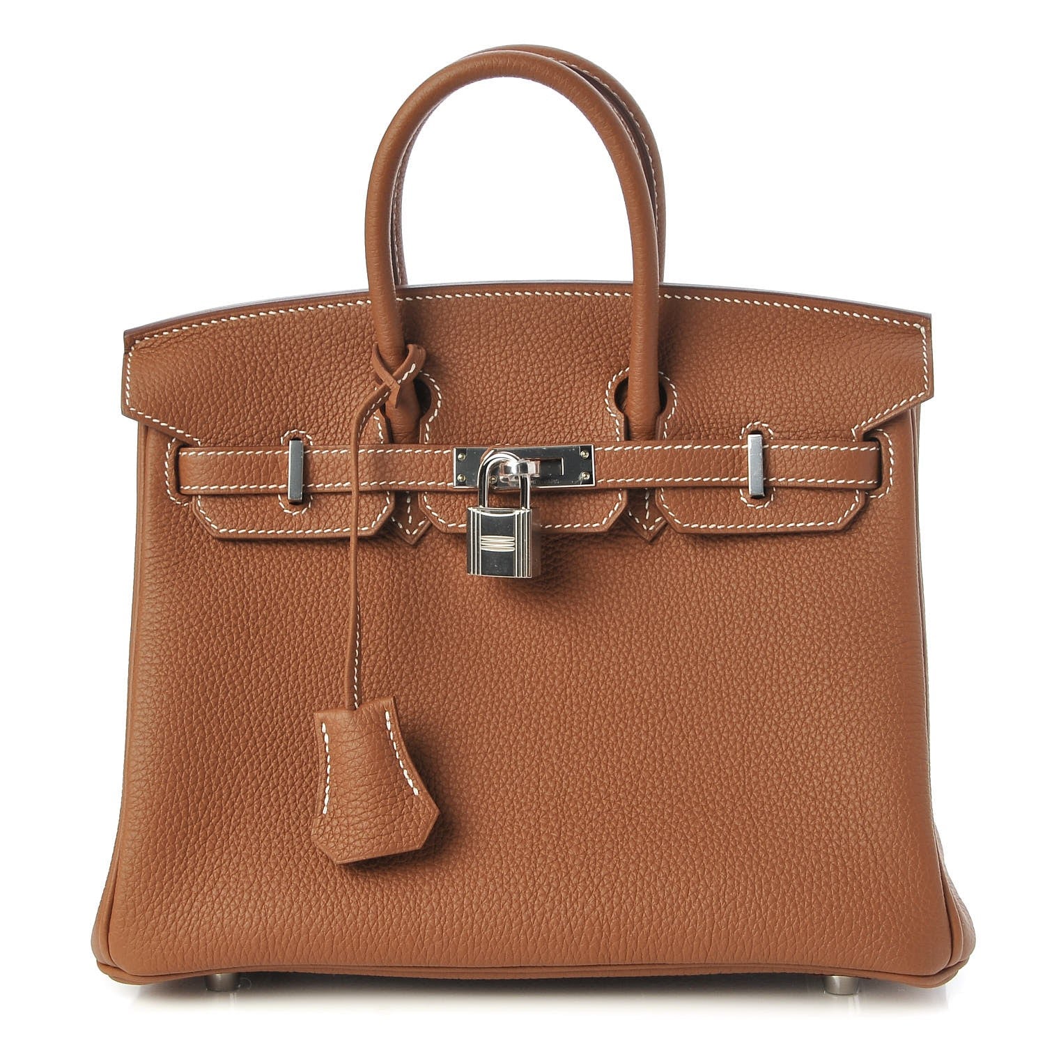 Hermes Togo Birkin 25 Gold 1 of 34