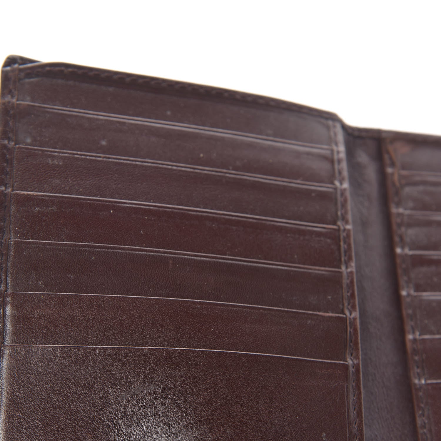 Gucci Monogram Mens New Britt Bi-Fold Wallet Dark Brown 14 of 14