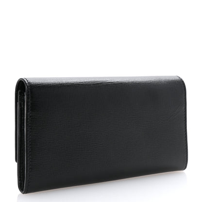Gucci Azalea Calfskin Marina Long Wallet Black 3 of 8