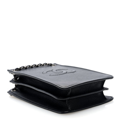 Chanel Calfskin CC Phone Holder Crossbody Black 4 of 10