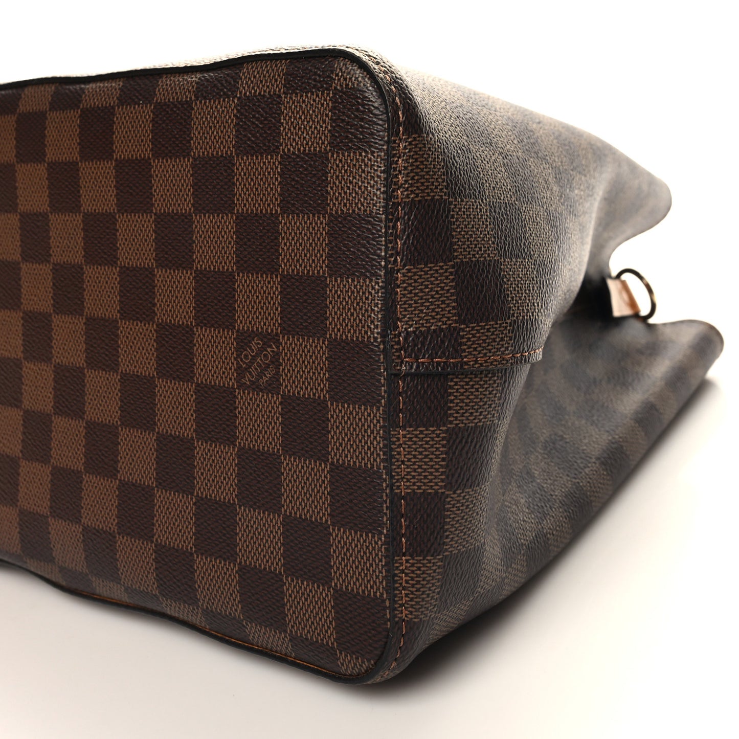 Damier Ebene Neonoe MM Safran