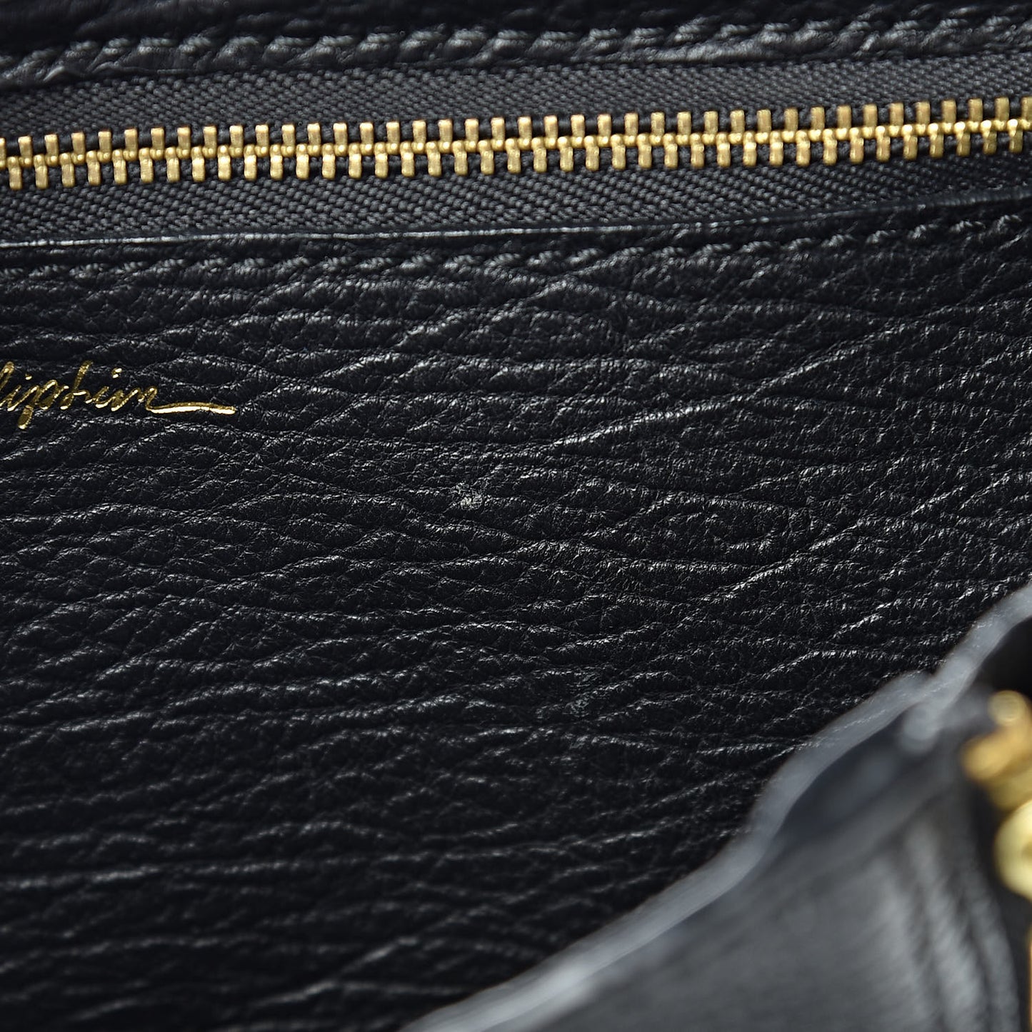 3.1 Textured Calfskin Medium Pashli Satchel Black