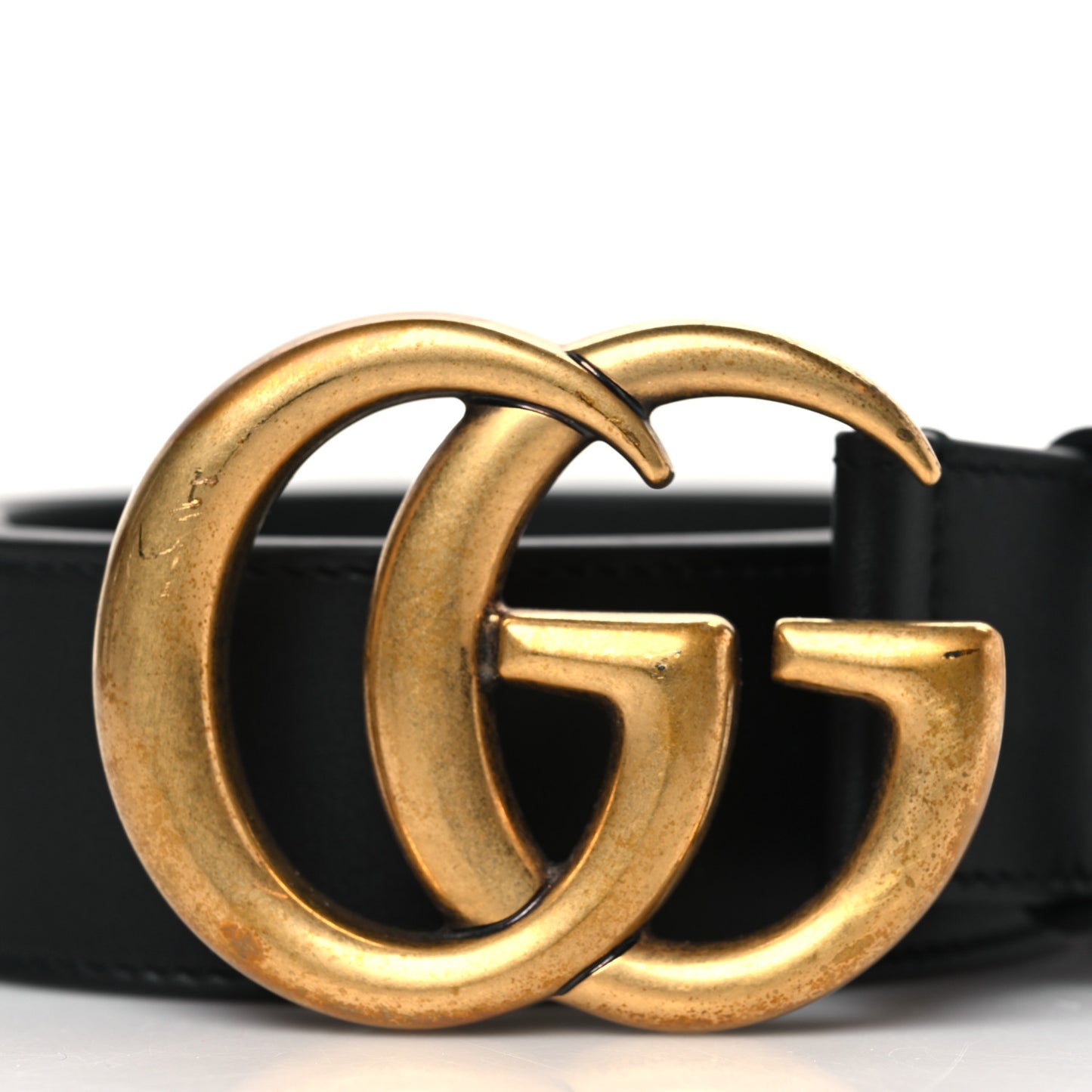 Calfskin Double G 40mm Belt 85 34 Black