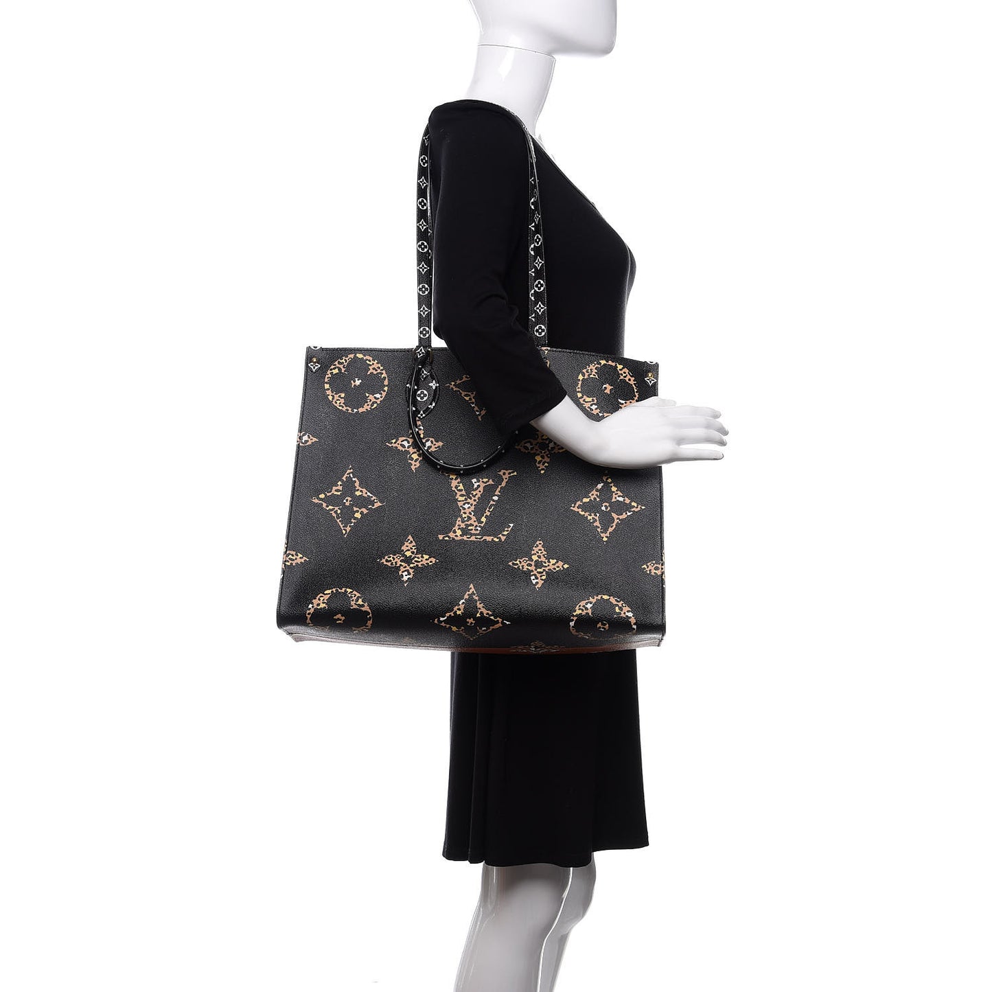 Monogram Giant Jungle Onthego GM Black