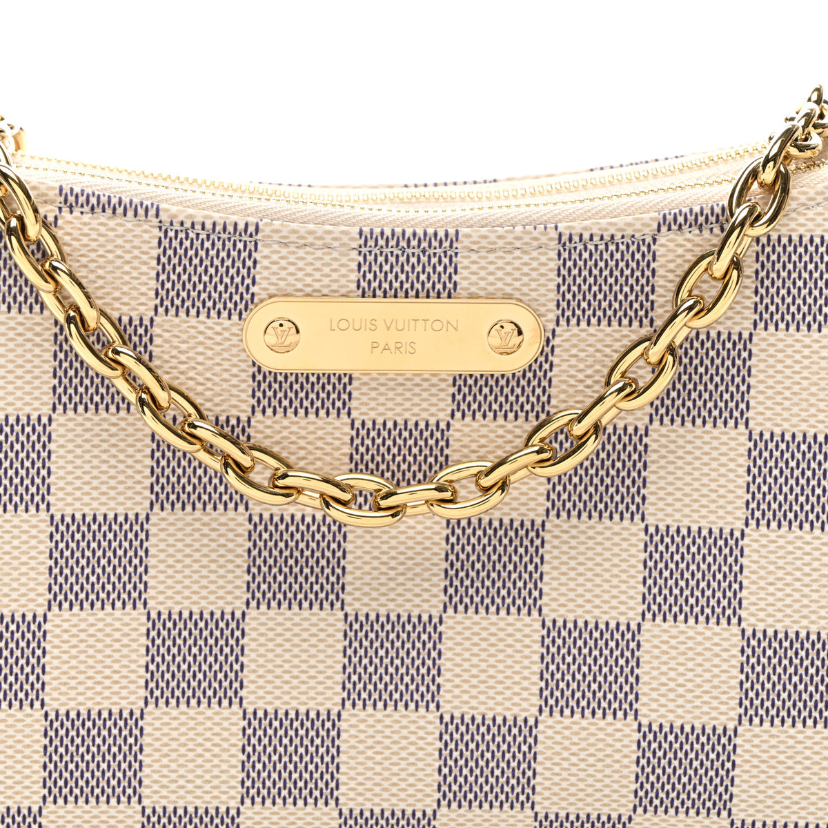 Louis Vuitton Damier Azur Liv Pochette 8 of 10