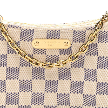 Louis Vuitton Damier Azur Liv Pochette 8 of 10