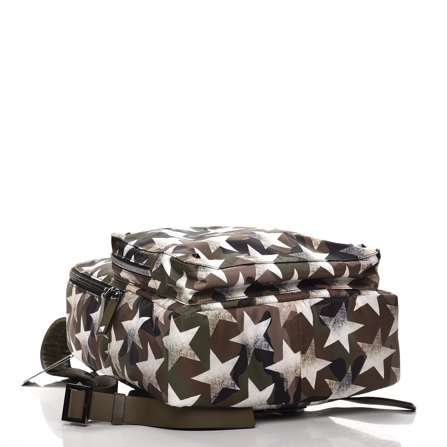 Nylon Camustars Backpack Army Green White