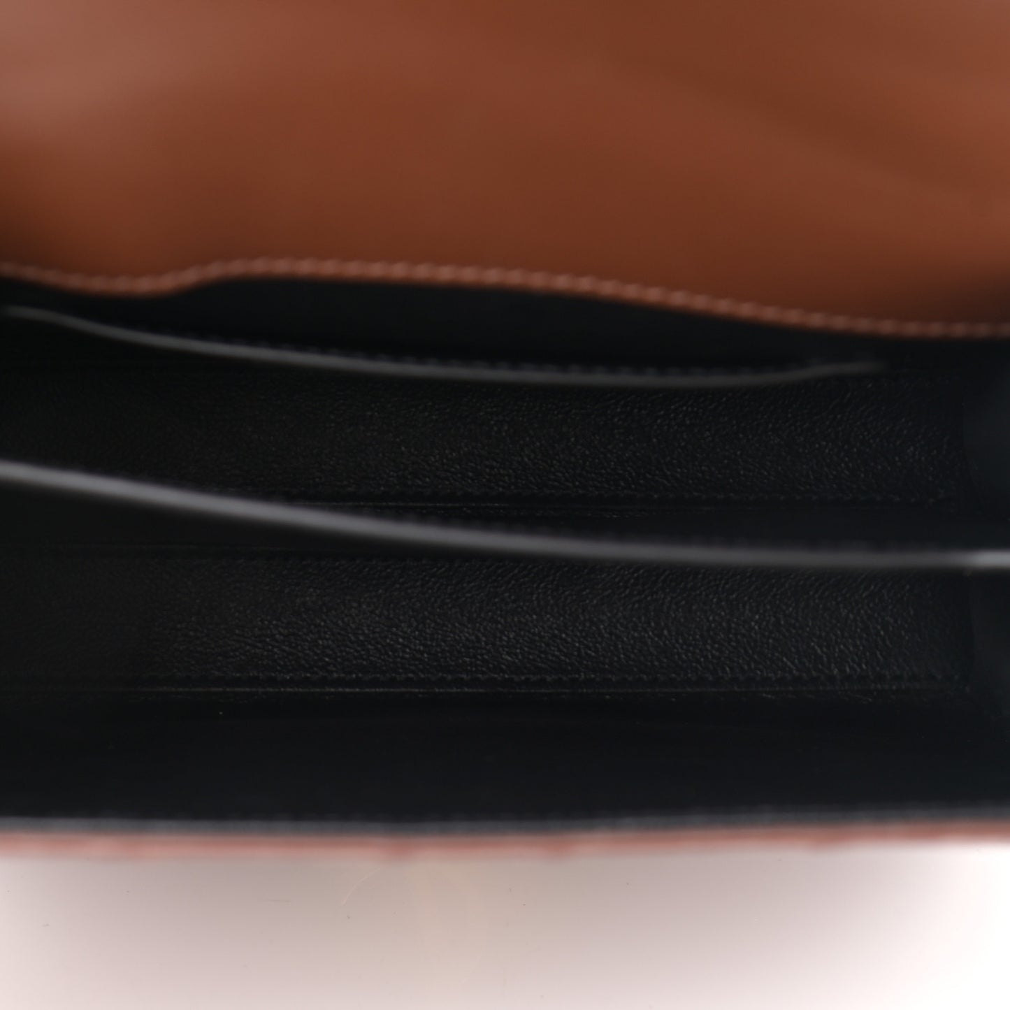 Calfskin Crocodile Embossed Mini Classic Monogram Cassandra Top Handle Brown