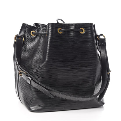 Louis Vuitton Epi Petit Noe Black 3 of 15