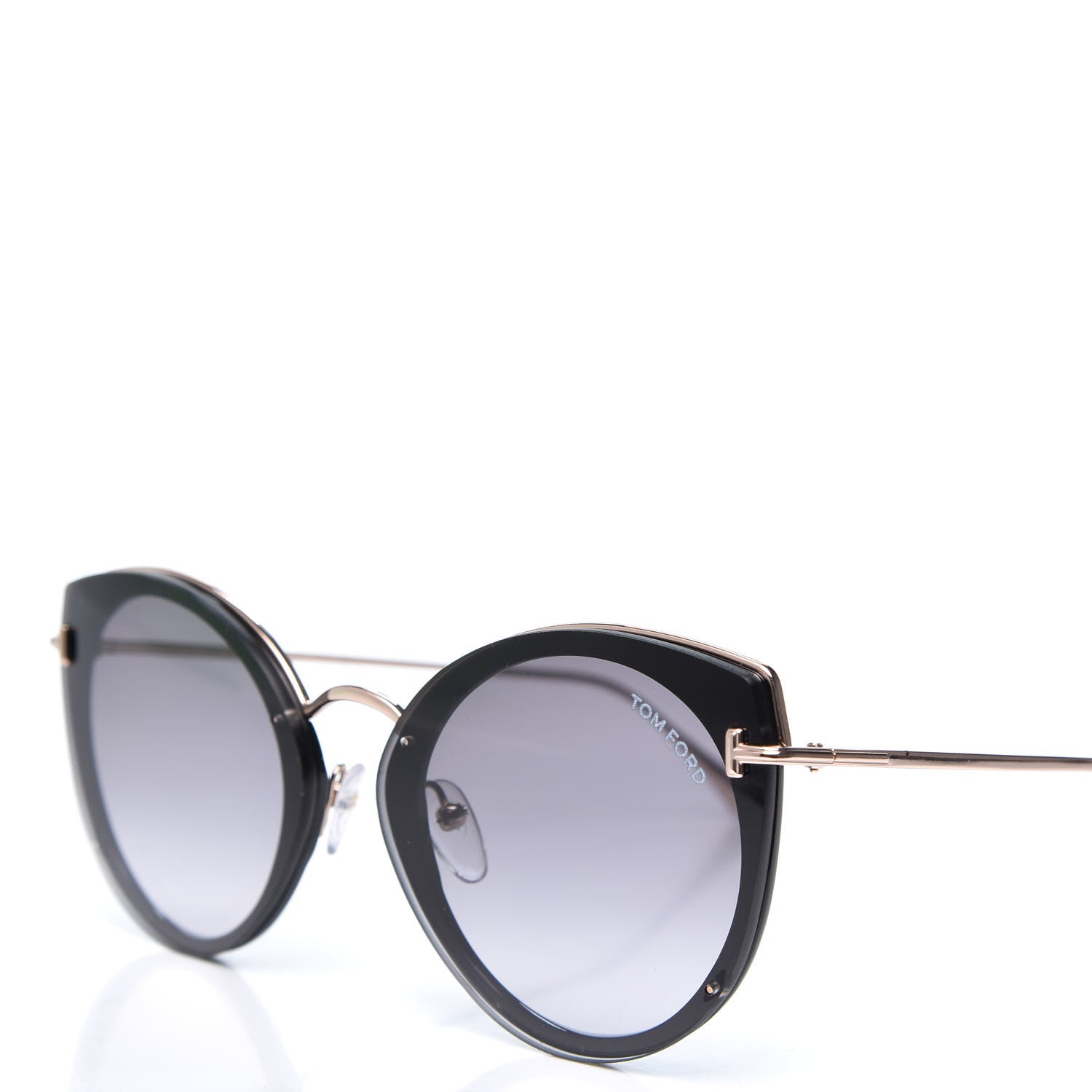 Tom Ford Jess Cat Eye Sunglasses TF683 Black 7 of 7