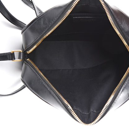 Saint Laurent Calfskin Matelasse Monogram Lou Camera Bag Black 4 of 12