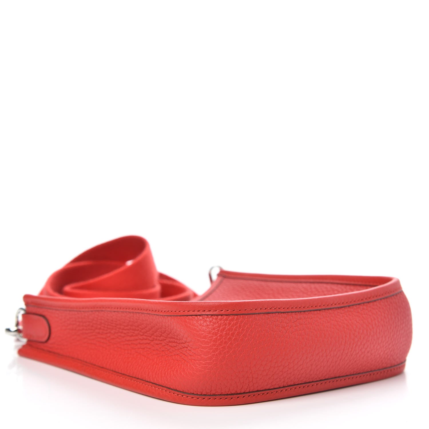 Hermes Taurillon Clemence Evelyne TPM Rouge De Coeur 4 of 10