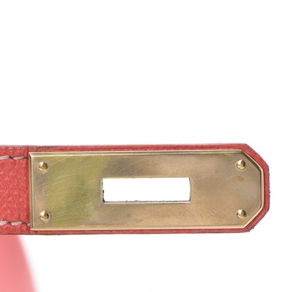 Hermes Epsom Candy Birkin 30 Rose Jaipur Gold 29 of 39