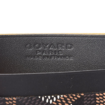 Goyard Goyardine Saint Sulpice Card Holder Black 6 of 7
