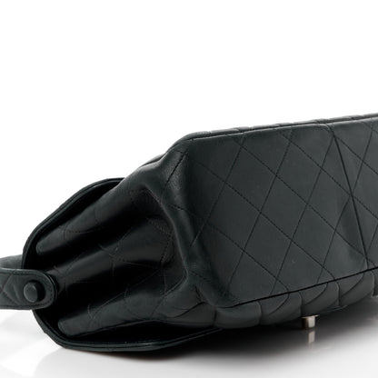 Chanel Lambskin Quilted Medium Double Sided Flap Black 10 of 13