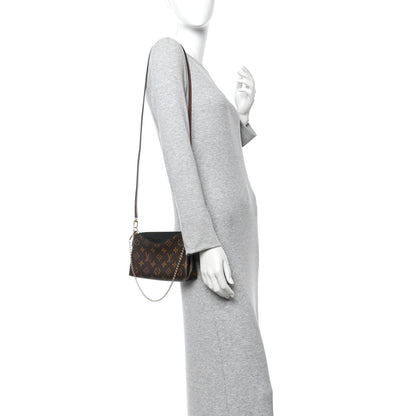 Louis Vuitton Monogram Pallas Clutch Black 2 of 10